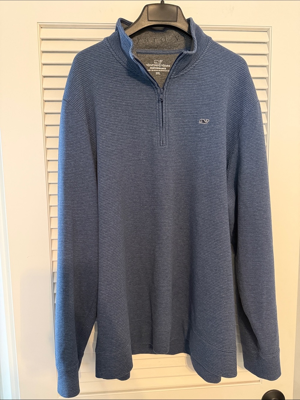 Vineyard Vines Men's Slate Blue Half-Zip Pullover